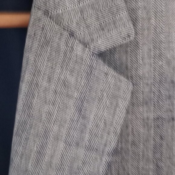 'Pendleton' Single Breasted Semi Fitted Jacket Navy/Cream Size 10 EUC - Picture 7 of 12